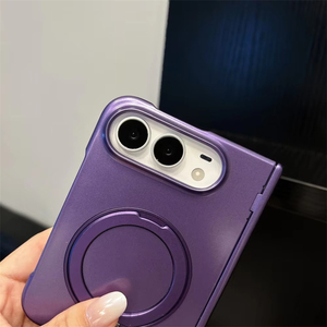 Étui magnétique rotatif avec support pour iPhone Duo, protection mate de la charnière, compatible avec la charge sans fil pour iPhone Duo - Product Image 4