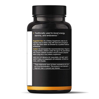 Capsules OEM de poudre de racine de maca Capsules de supplément d'extrait de racine de maca noir + rouge + jaune 1500 mg pour hommes et femmes