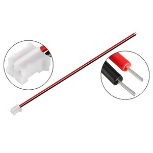 Кабель-разъем JST GH 1.25 мм, 2-контактный, штекер-гнездо, с предварительно обжатыми проводами 2P для светодиодной электроники и DIY-проектов - Product Image 4