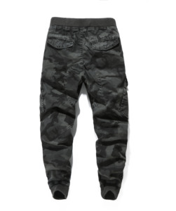 Personnaliser Design Streetwear Multi-poches Hommes Harem <span class=keywords><strong>Pantalon</strong></span> de survêtement décontracté Skinny Jogger <span class=keywords><strong>Cargo</strong></span> <span class=keywords><strong>Pantalon</strong></span> - Product Image 2
