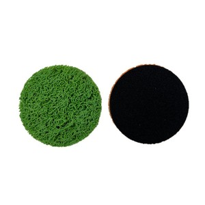 Disque de ponçage en nylon pour polissage de métal, 125 mm, diamant noir, fixation auto-agrippante en velours, fourni par l'usine - Product Image 5