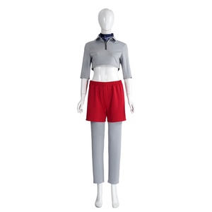 Set Costume Cosplay Ispirato a Eleven per Donne, Stile <span class=keywords><strong>Stranger</strong></span> <span class=keywords><strong>Things</strong></span>, Outfit in 3 Pezzi per Spettacoli Teatrali - Product Image 2