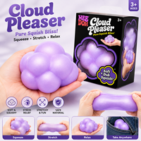 Jouet moelleux en forme de nuage pour soulager le stress, livraison rapide