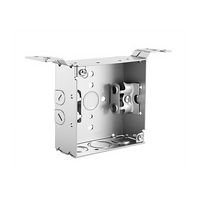 Support de montage carré Hangshuo professionnel en acier galvanisé de type Z EB218, 4 pouces (4x4x2-1/8), pour profil tubulaire, unité de fixation NM