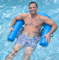 Neue beliebte Sommer aufblasbare tragbare schwimmende Bett Strand Wassersport Liegestuhl Pool Hängematte