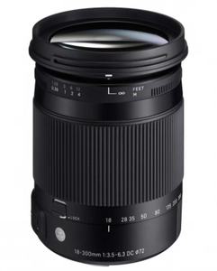 เลนส์ซูมซูเปอร์ซูม Sigma 18-300mm F3.5-6.3 DC MACRO OS HSM สำหรับกล้อง Nikon F Mount, APS-C พร้อมส่ง - Product Image 3
