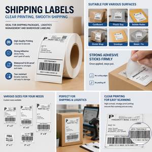 Étiquettes thermiques <span class=keywords><strong>micro</strong></span>-barcode 2x1 pouce perforées avec perforation de précision, rouleau d'autocollants d'inventaire pour le suivi des bijoux et des composants électroniques - Product Image 3