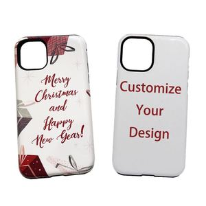 Funda Móvil Resistente 2 en 1 Personalizada para iPhone 17 16 15 14 13 Pro Max, Sublimación 3D, TPU+PC, Recubierta - Product Image 1