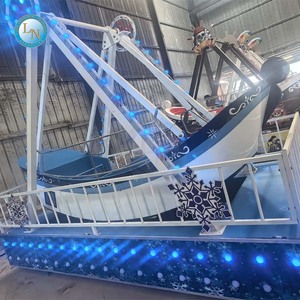 Manège populaire pour enfants sur le thème des pirates, équipement de jeu durable pour parcs d'attractions et fêtes foraines - Product Image 5