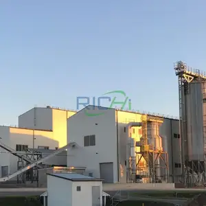 Factory Price Turnkey Biomass Pellet Line Of Production Pellet Biomass