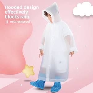 Impermeables Desechables Universales para Niños, Gruesos, <span class=keywords><strong>de</strong></span> EVA, para Senderismo al Aire Libre - Product Image 2