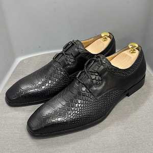 Zapatos Oxford de Piel Vacuna de Primera Calidad para 2026, Ideales para Vestimenta Casual, Bodas, Negocios y Eventos Formales, Duraderos y Transpirables - Product Image 2