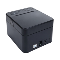 Imprimante thermique portable 58 mm sans fil pour reçus, imprimante de caisse TPV USB pour magasins de détail avec fonction de découpe