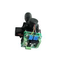 Manette de commande robuste Omter OM45-2A-U22-MS13-B0013, joystick, potentiomètre 4-20 mA, multi-axes, câbles automobiles