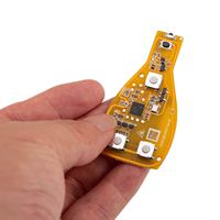 XHORSE BE Key Pro Placa Amarilla Mejorada para Herramienta VVDI MB, Pieza de Repuesto PCB para Programación de Llaves, 5 unidades/lote