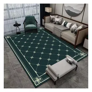 Karpet kasmir imitasi 2024 baru, ringan mewah dan mewah baru Sofa rumah Cina, kamar tidur karpet panjang untuk lorong
