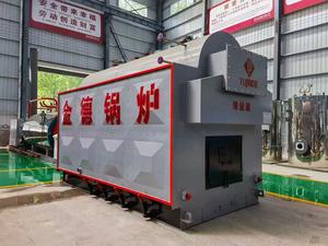 Caldera de Vapor de Biomasa Kingder Serie DZL de 6 Toneladas con Rejilla de Cadena, Reducción de Estrés y Prevención de Grietas - Product Image 5