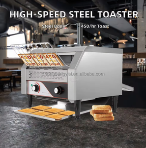 Tostadora Comercial para Hoteles, Máquina para Tostar Pan para Buffet, Tostadora de Pan Multifuncional Rápida y Totalmente Automática - Product Image 3