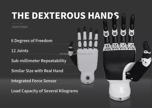 Inspire RH56BFX-2L RH56BFX-2R RH56DFX-2L RH56DFX-2R Robot Multi-DOF con Cinco Dedos, Mano Diestra, Proveedor - Product Image 5