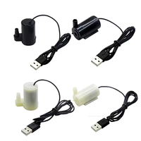 USB DC3V 5V Basse Tension Petite Pompe à Eau Micro Mini Pompe Submersible Ultra Silencieuse