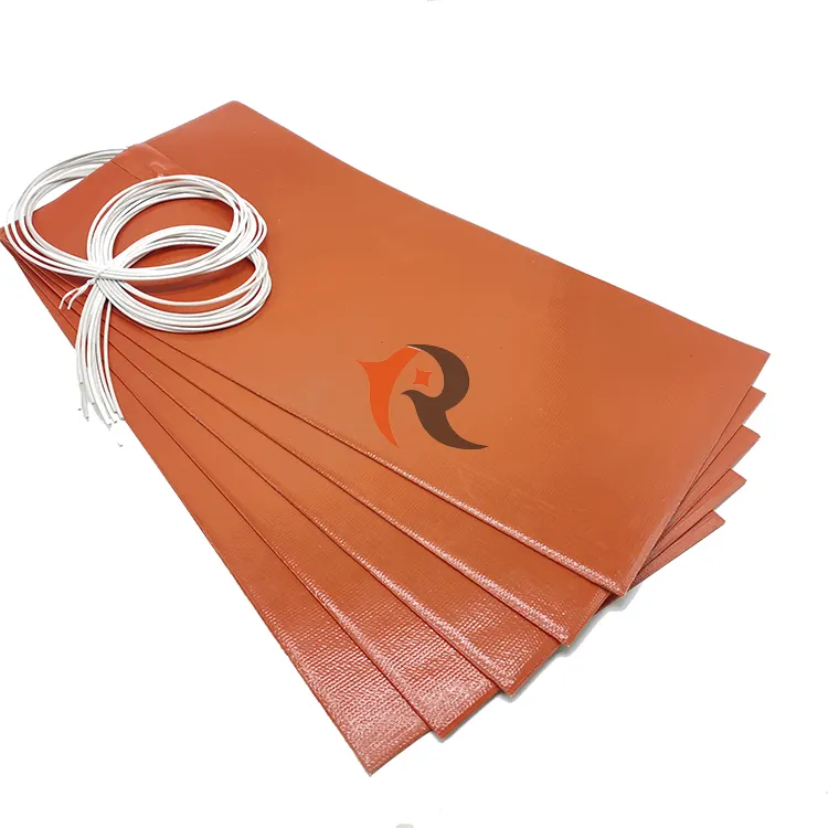 500*250mm silicone heating pad with 3M adhesive