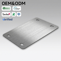 Plaques d'identification industrielles en aluminium anodisé et acier inoxydable, personnalisées, vierges, gravées et imprimées, pour signalétique de marque en métal – Vente en gros