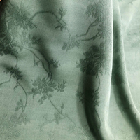 Tissu de rayonne Jacquard de fleur de glycine chinoise de RTS pour Hanfu