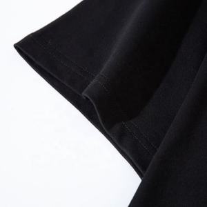 Wholesale Designer High Quality 280gsm Tshirt Graphic <b>Tees</b> Cheap Print <b>Black</b> Tshirt Screen Printing T-<b>shirt</b> - Product Image 6