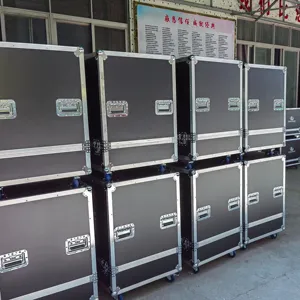 hard freight case customized aviation box shockproof double-layer road case protect speaker amplifier mixer