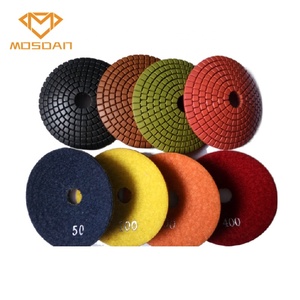 3 Inch Hoek Nat Gebruik Polijsten Pads Pucks Voor Marmer Graniet Beton Teller Top Eege - Product Image 5