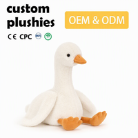Fabricant OEM/ODM de jouets en peluche personnalisés, de mascottes de canard et de décorations sur mesure pour parcs à thème