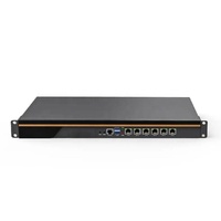 Serveur en rack 1U I5 12450H I7 13620H 6x2 5G Intel I226 2/4x 10G SFP 4G 5G WIFI Pare-feu PfSense ROS Serveur réseau d'entreprise