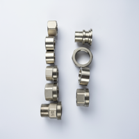 YOD R&D 304/316 SS Raccord Réducteur Hexagonal NPT/BSP 1/2 3/4 Mâle vers Femelle, Adaptateur de Raccord de Tuyauterie Fileté