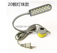 Ampoules LED super lumineuses, lampe de travail pour machine à coudre, lampe industrielle pour vêtements, lampe de positionnement laser rouge pour la découpe de vêtements