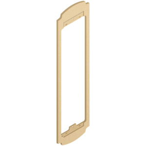 Adattatore Retrofit Box 9193 in Ottone, Lunghezza 29,95 Pollici, Larghezza 11,98 Pollici, Altezza 0,6 Pollici, Raccordi per Condotti - Product Image 1