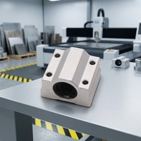 Bloc de guidage linéaire en aluminium CNC SCS8UU avec unités de glissière pour ateliers d'impression 13 mm x 30 mm