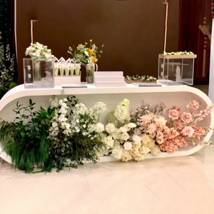 <span class=keywords><strong>Comptoir</strong></span> de <span class=keywords><strong>bar</strong></span> personnalisé en PVC acrylique sculpté pour restaurant, mariage, banquet, location - Product Image 1