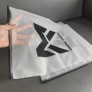 Vente en gros Sac jeans transparent/givré personnalisé Sac noir à <span class=keywords><strong>fermeture</strong></span> <span class=keywords><strong>éclair</strong></span> Sac givré à <span class=keywords><strong>fermeture</strong></span> <span class=keywords><strong>éclair</strong></span> <span class=keywords><strong>Acheter</strong></span> un sac à <span class=keywords><strong>fermeture</strong></span> <span class=keywords><strong>éclair</strong></span> - Product Image 5