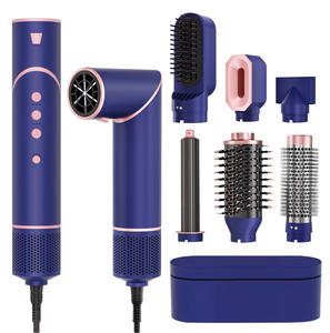 Asciugacapelli potente con Multi Styler a basso rumore 7 in 1 Auto avvolgente aria bigodino pieghevole ad aria spazzole ad aria calda - Product Image 1