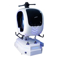 Máquina de Juegos de Realidad Virtual de Guangzhou, Simulador de Vuelo en Helicóptero 9D, Simulador de Vuelo en Avión VR para la Venta