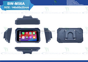 Radio moto 5 pouces avec écran intelligent CarPlay, CarPlay sans fil et Android Auto, compatible avec toutes les motos, fourni par l'usine. - Product Image 6