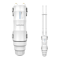 Punto de Acceso Inalámbrico para Exteriores de Doble Banda Wavlink, Extensor de Rango WiFi, Largo Alcance, Wavlink AC1200 para Exteriores