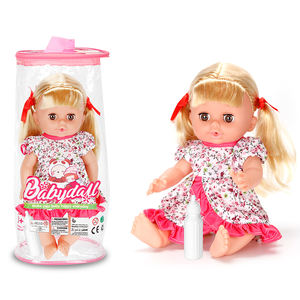 Özel <span class=keywords><strong>14</strong></span> inç 12 sesler içme suyu işemek bebek silikon yeniden doğmuş soyunma kız bebekler çocuklar kızlar için oyuncaklar oyna Pretend - Product Image 6