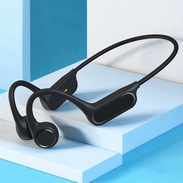 X22 Bone Conduction  Earphones Swimming Open Air Neckband Build-in 32G Memory BT5.4 IP68 Waterproof Headset Headphone