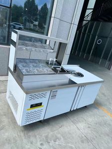 سلطة فواكه RTK من الفولاذ المقاوم للصدأ ، عرض ثلاجة سلطة كونترتوب ، معدات التبريد - Product Image 4