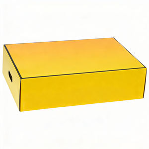 Boîte en carton ondulé personnalisée, boîte à couvercle <span class=keywords><strong>ciel</strong></span> et <span class=keywords><strong>terre</strong></span>, boîte d'emballage pour vêtements, boîte en papier écologique personnalisée - Product Image 3