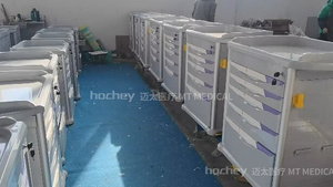 Mt Medisch Nieuw Abs Materiaal Ziekenhuis Medische Meubelen Anesthesie Voertuig Ziekenhuis Crash <span class=keywords><strong>Cart</strong></span> - Product Image 4
