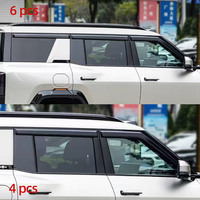 Accessoires pour BYD Leopard 8 Denza B8 Pare-soleil de fenêtre Déflecteurs de fenêtre Pare-soleil pluie Accessoires de voiture électrique