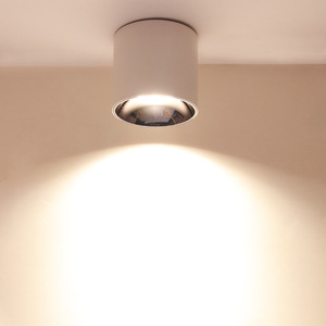 CE cilindro exterior aluminio negro IP54 IP20 10W <span class=keywords><strong>20W</strong></span> techo montado en superficie <span class=keywords><strong>led</strong></span> cob <span class=keywords><strong>downlight</strong></span> - Product Image 6