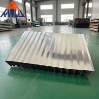 Protection télescopique de type orgue en PVC blindé pour machine-outil, protection contre la poussière/l'huile/l'eau/le feu/les étincelles